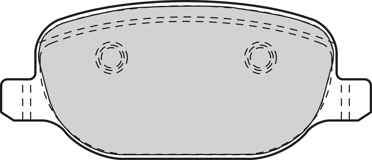 Jeu de 4 plaquettes de frein VALEO ref. 302112